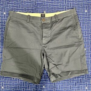 J. Crew Blue Flat Front Shorts Size 38 9 Inch Inseam
